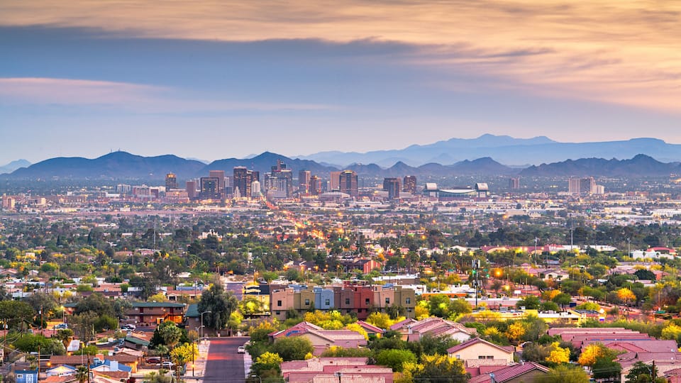Phoenix, Arizona, USA Cityscape