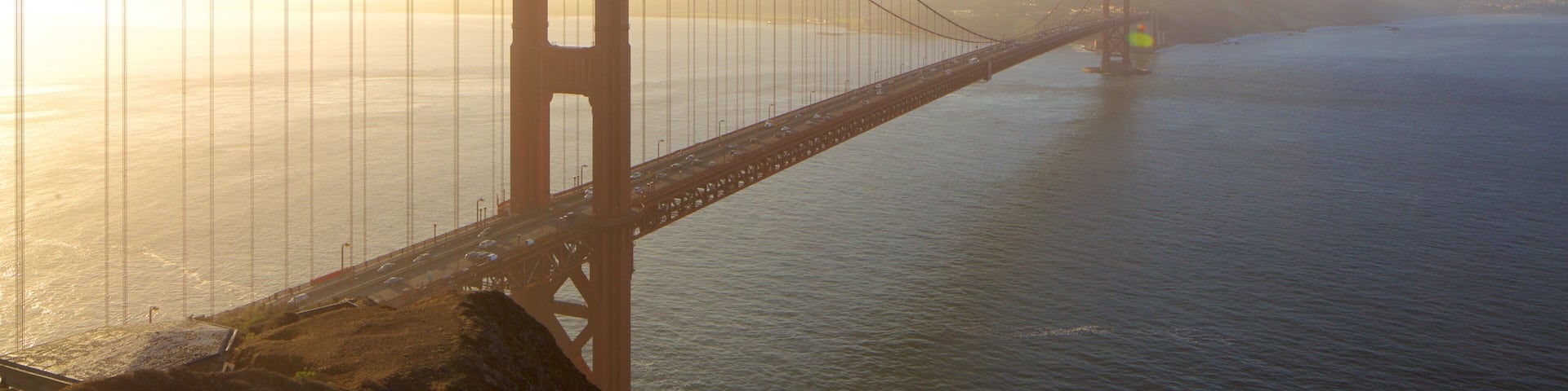 San Francisco featuring a bay or harbor and a bridge