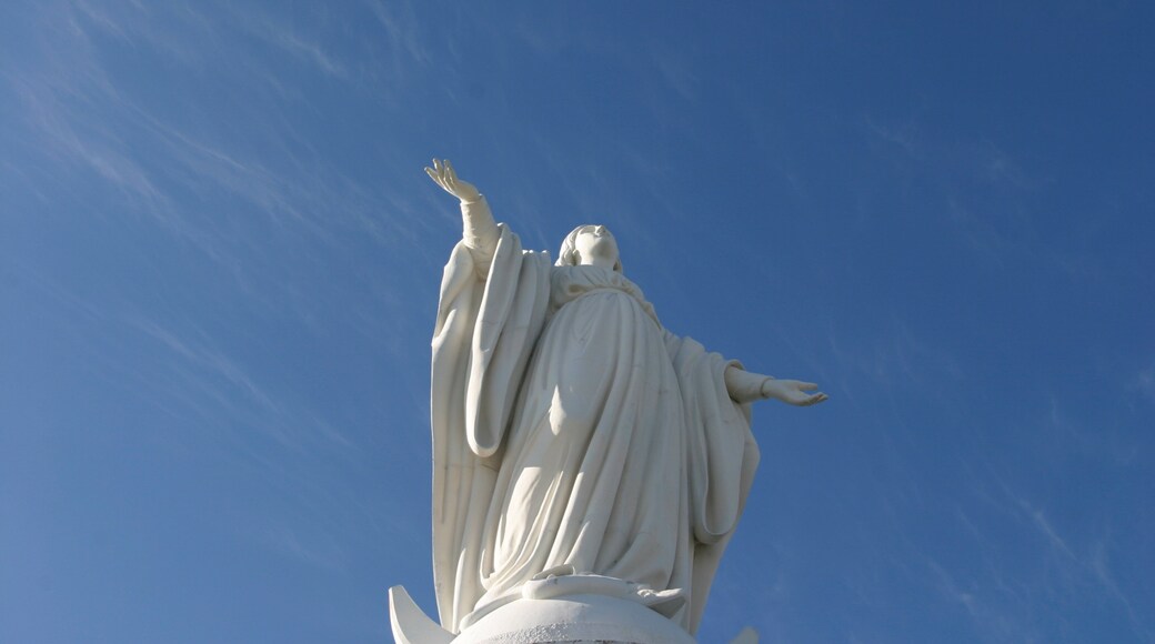 Santiago showing art, a statue or sculpture and outdoor art