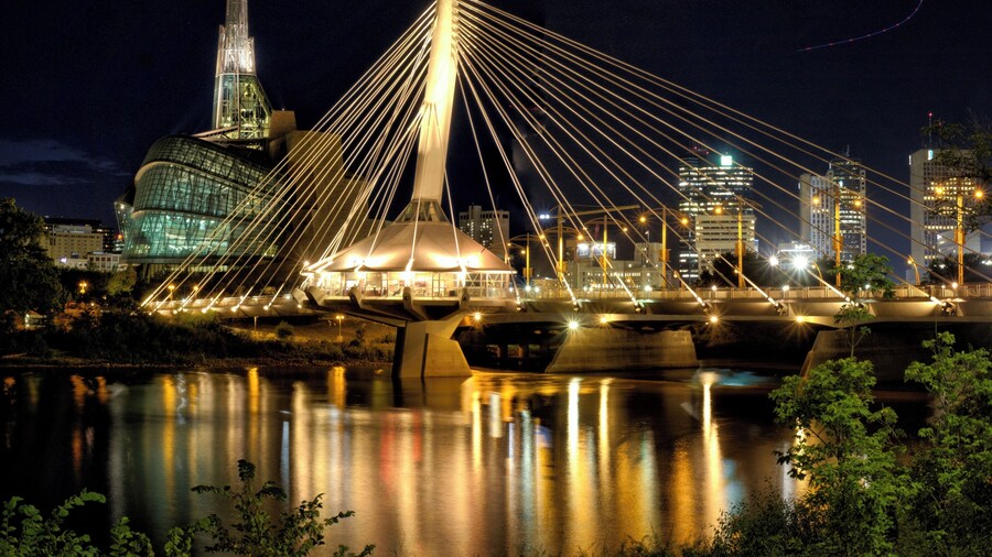What is now the classic vantage point of downtown Winnipeg. A 3 shot pano just to keep it interesting.
