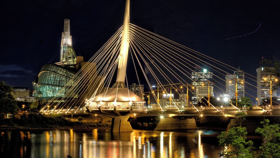 What is now the classic vantage point of downtown Winnipeg. A 3 shot pano just to keep it interesting.
