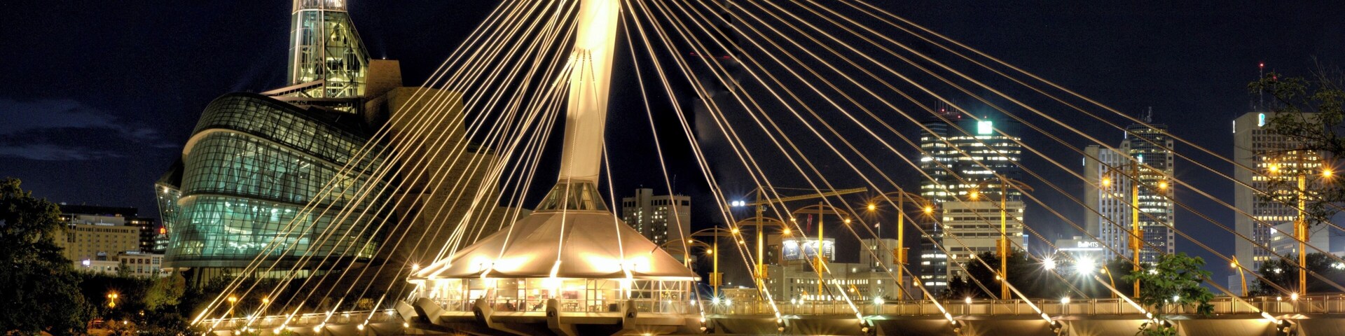 What is now the classic vantage point of downtown Winnipeg. A 3 shot pano just to keep it interesting.