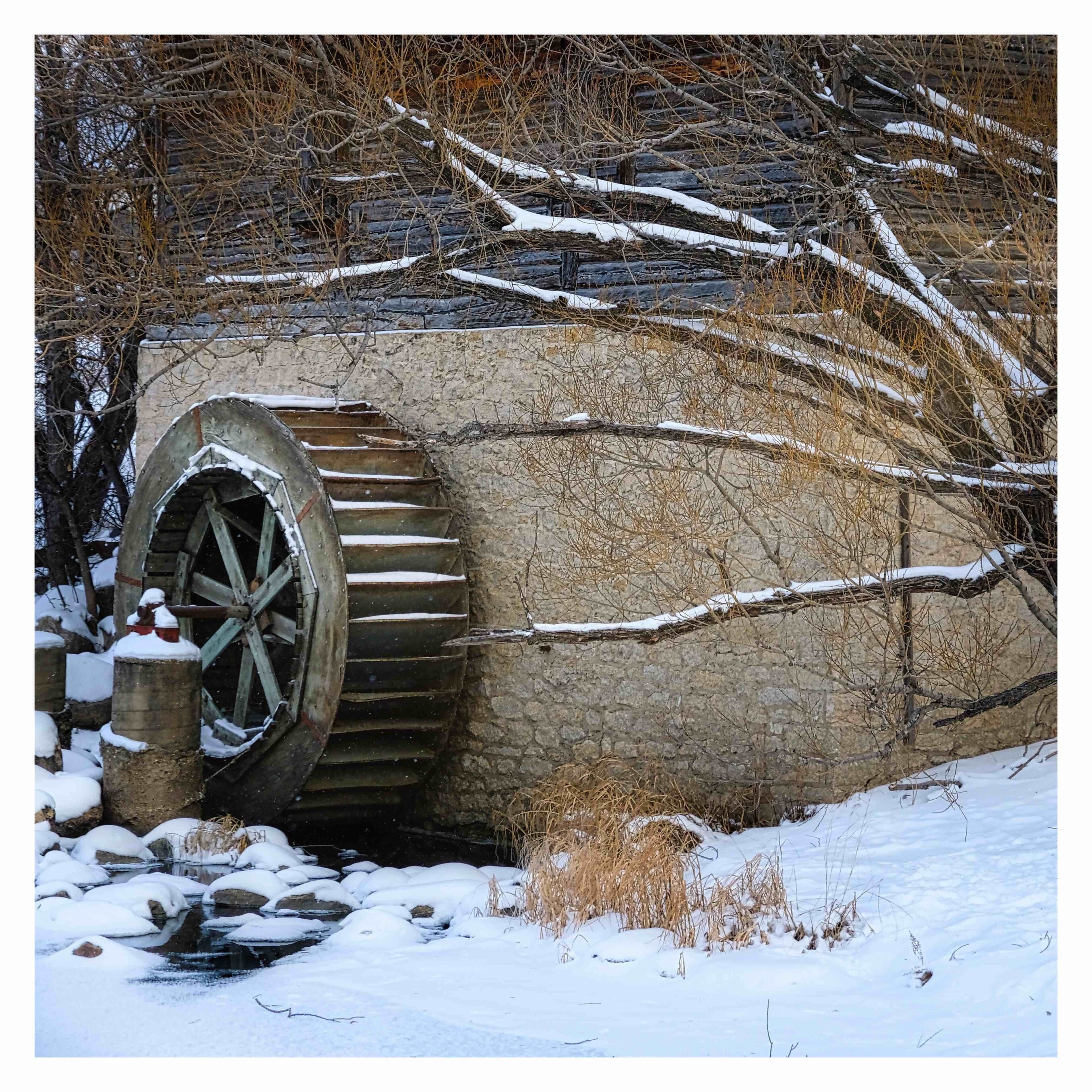 Grants Mill was an actually used in during the 1800’s to ground flour using sturgeon creek as a power source. In the summer it offers tours.