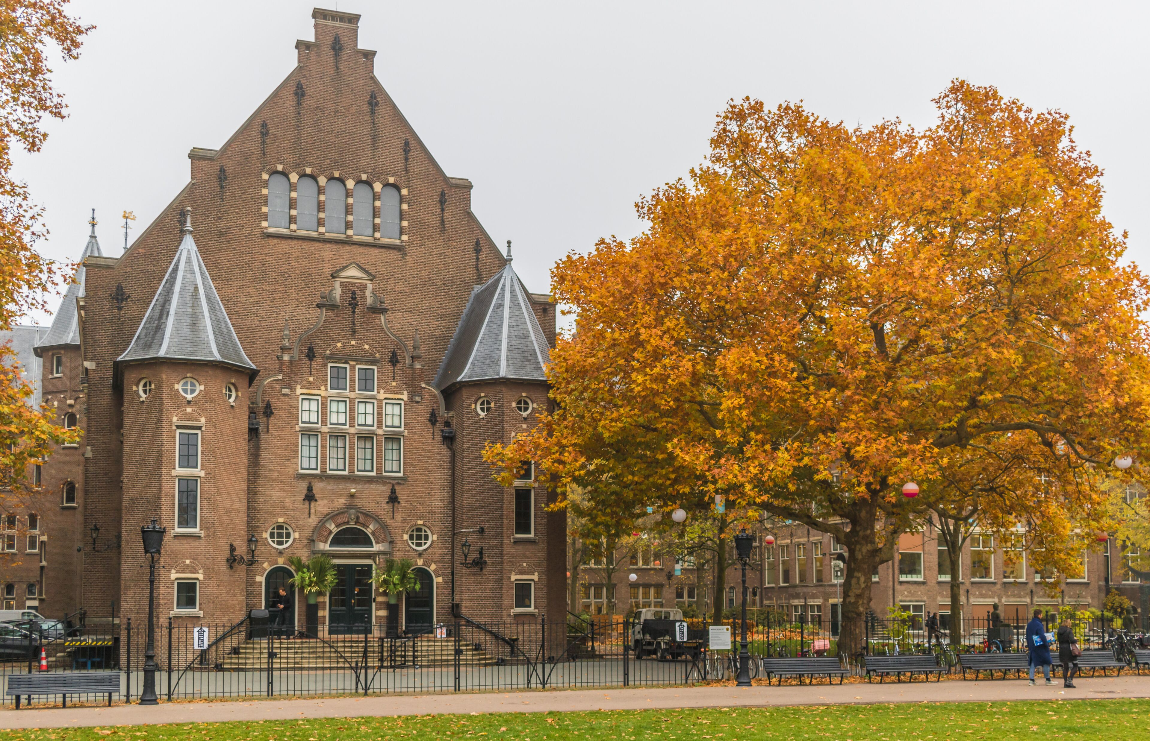 Amsterdam, Netherlands - main city and capital of the country, Amsterdam offers some quiet and peaceful spots, like the famous Oosterpark