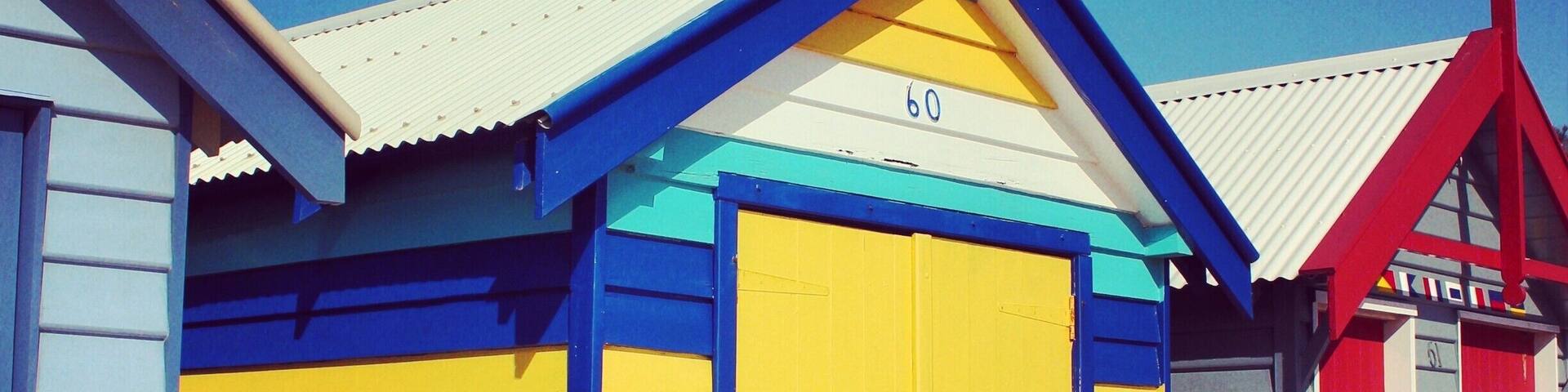 The famous Brighton #Beach Huts - Melbourne, Australia