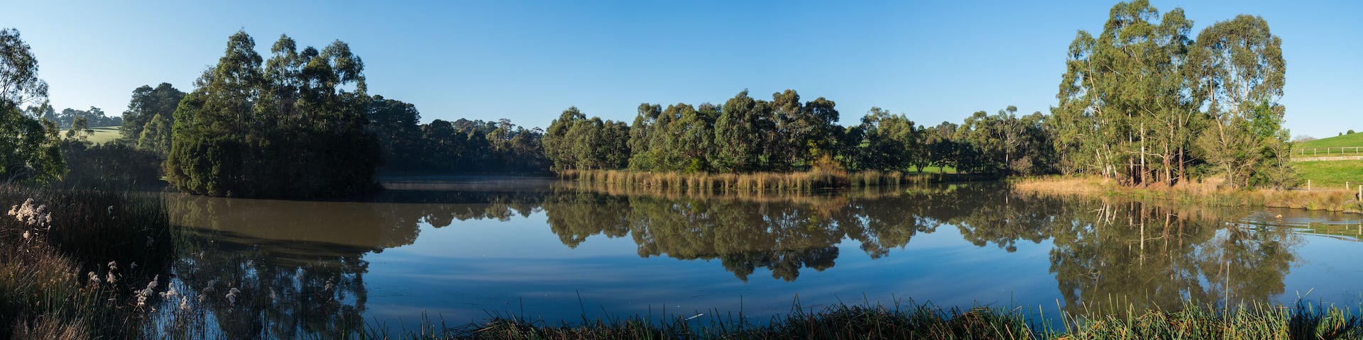 Ruffey Lake Park in Doncaster in Melbourne, Australia