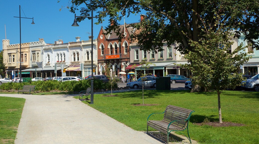 Williamstown mit einem Straßenszenen