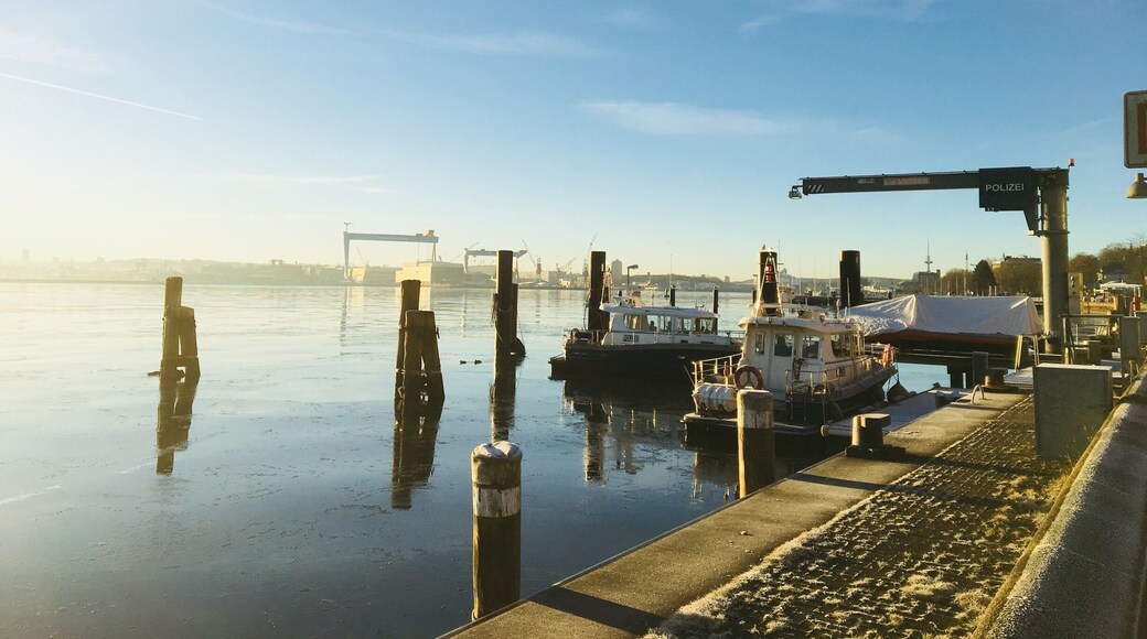 Morning walk. Winter. Kiel. ⚓️❄️💙
