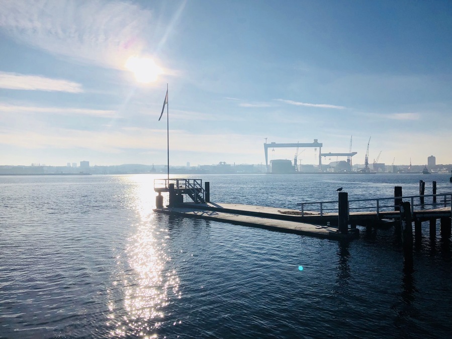 Winter. Baltic Sea. All blue!