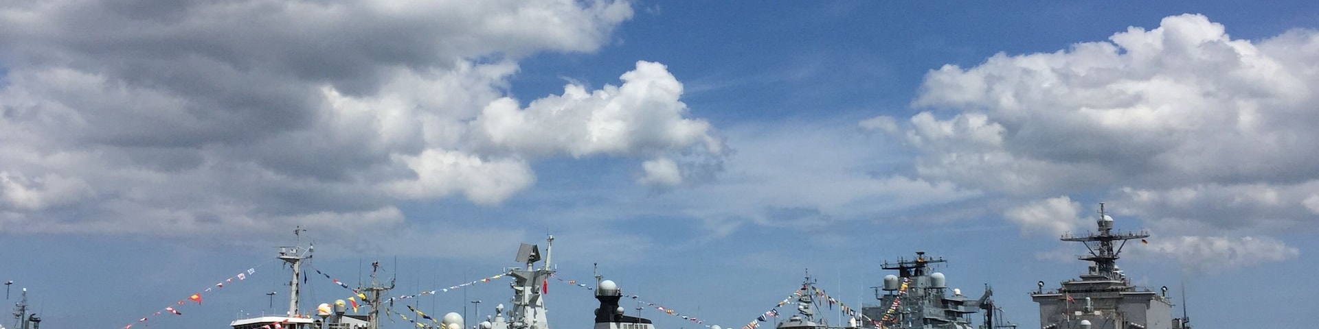 Marineschiffe zu Gast bei der Kieler Woche