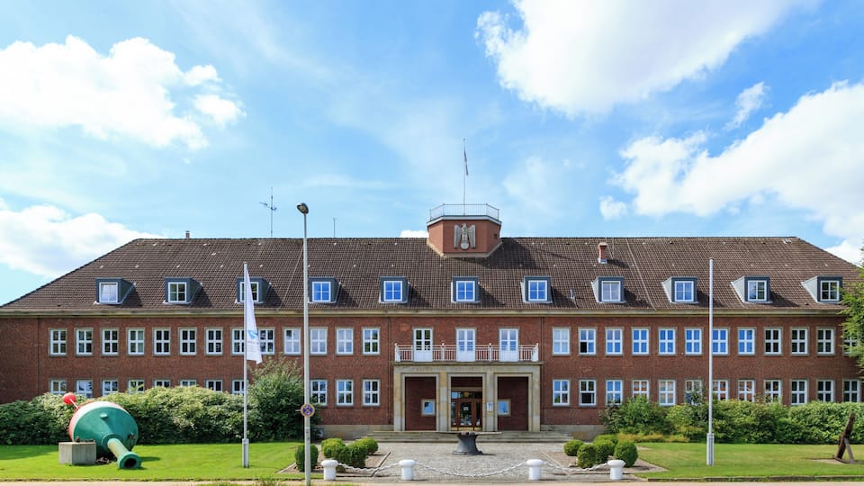 Main building of Wasser- und Schifffahrtsdirektion Nord in Kiel