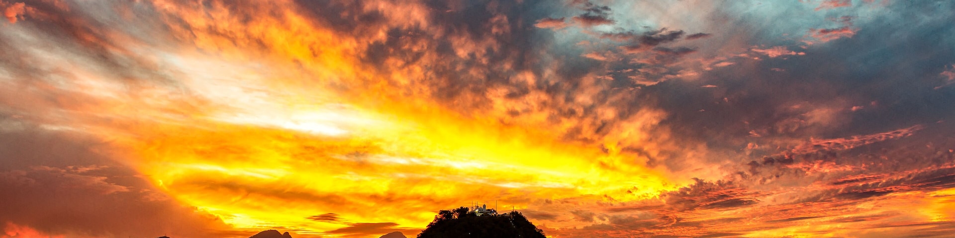 Sunset in Rio de Janeiro, Jacarepagua