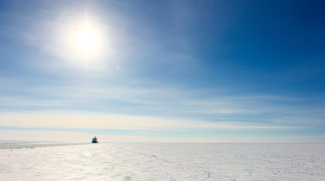 Kemi ofreciendo vista panorámica y nieve