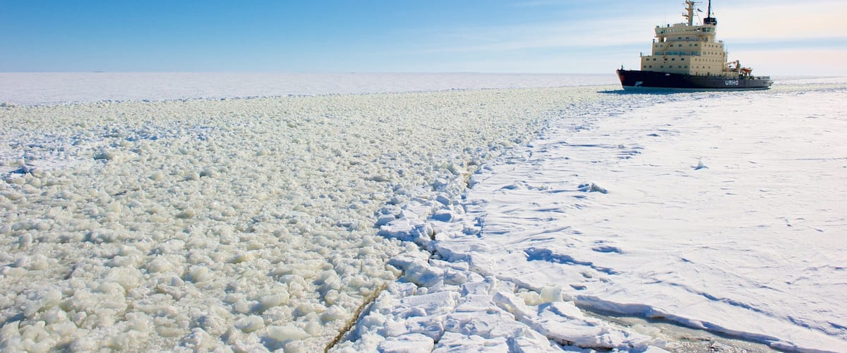 Kemi featuring cruising, snow and landscape views