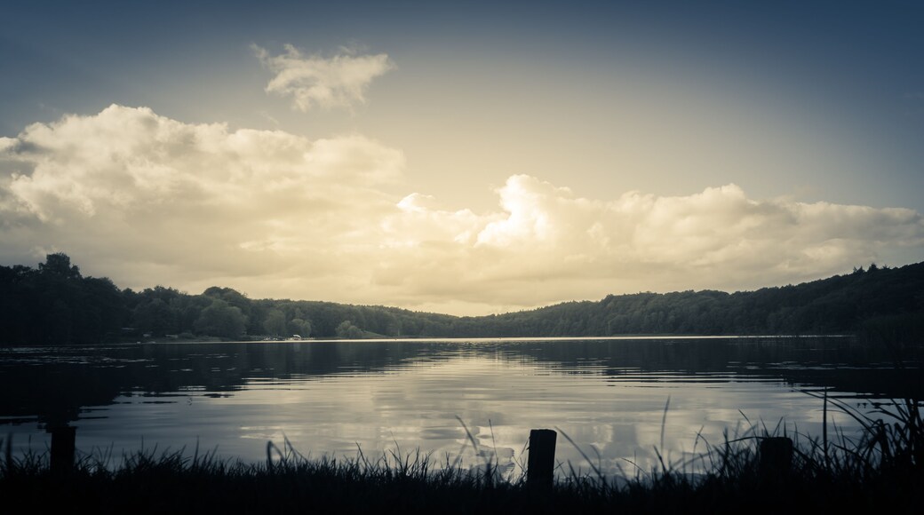 Furesø Lake in North Zealand, Denmark