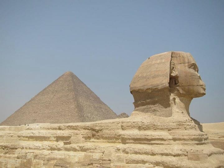 The Pyramids of Giza and the Sphinx, another one of the Wonders of the World #LifeAtExpedia