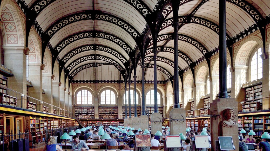Bibliotheque Sainte Genevieve, Paris.