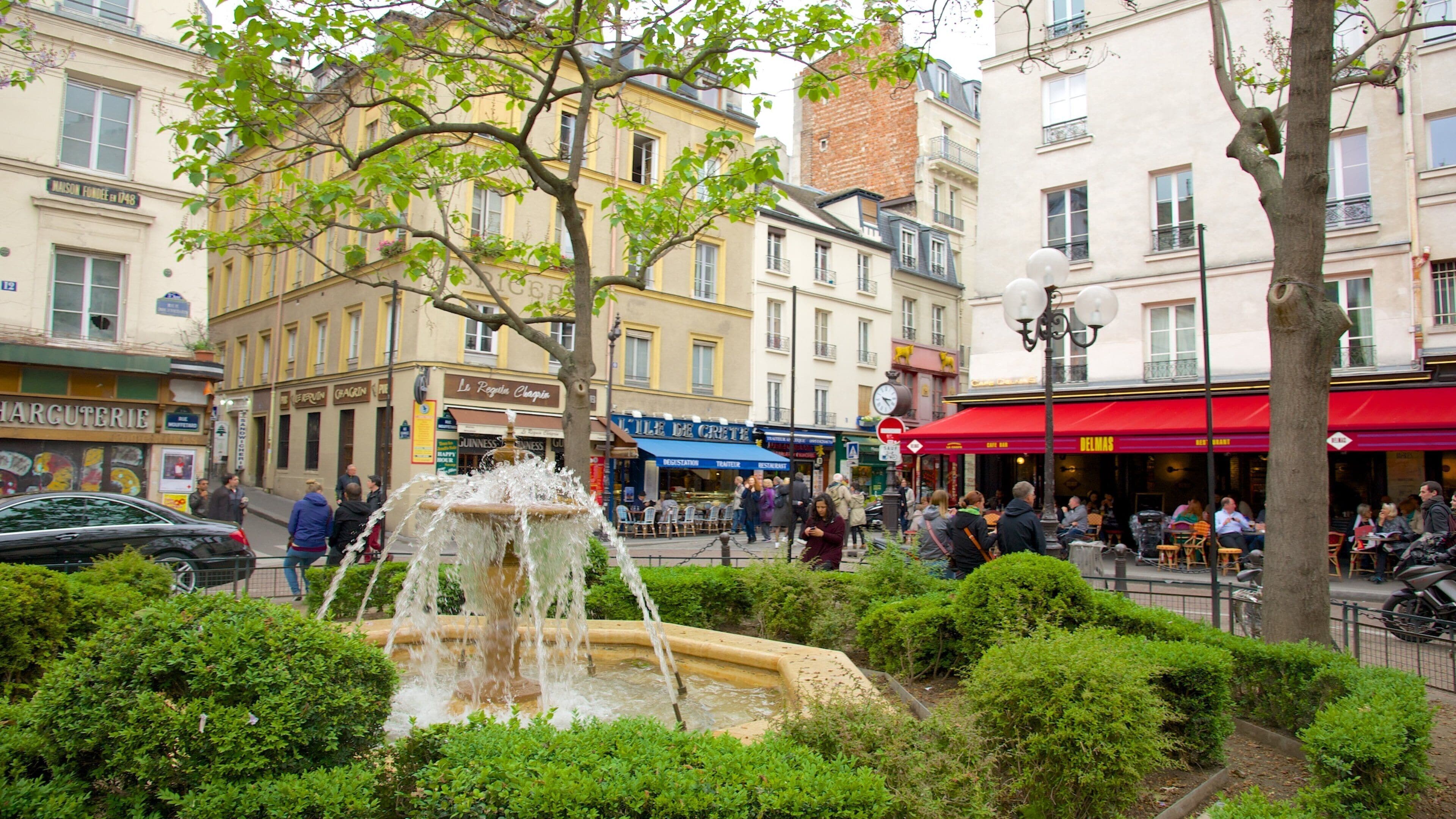 Latin Quarter - Pantheon featuring a city, street scenes and a fountain