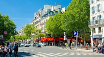 Quartier Latin mostrando cenas de rua