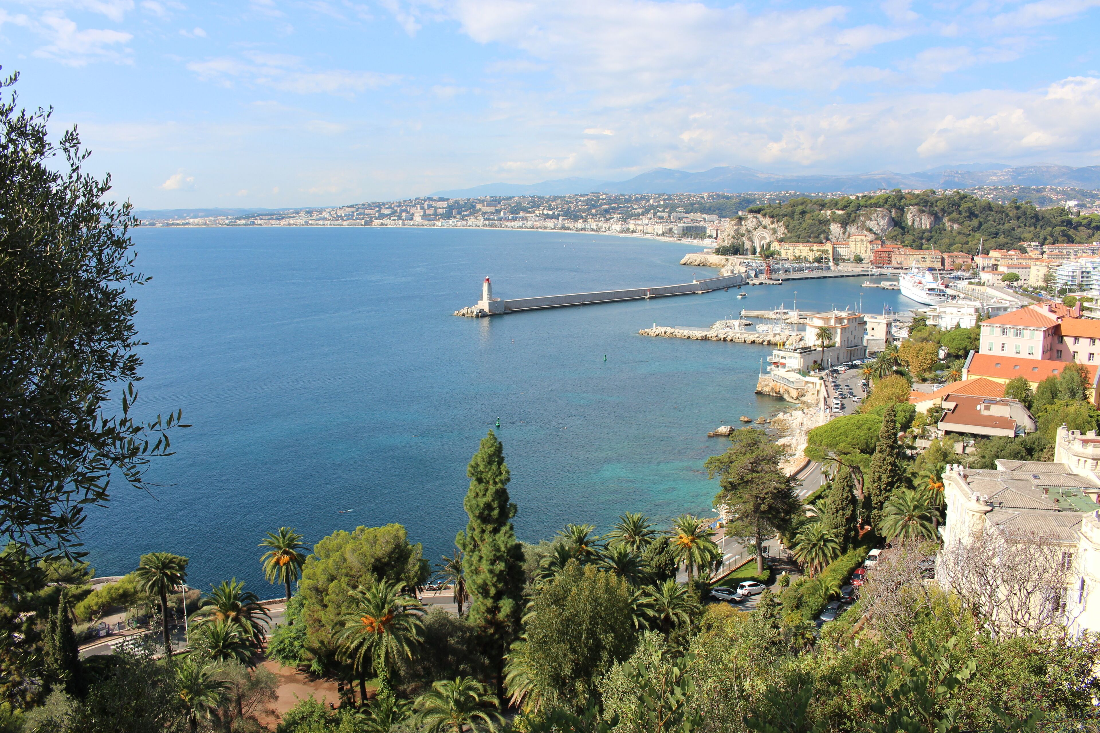 Ницца. Вид на залив.