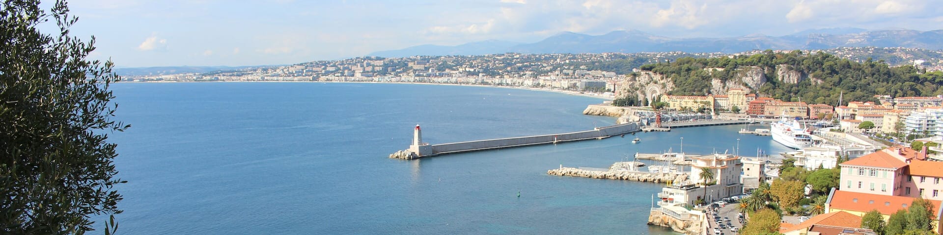 Ницца. Вид на залив.