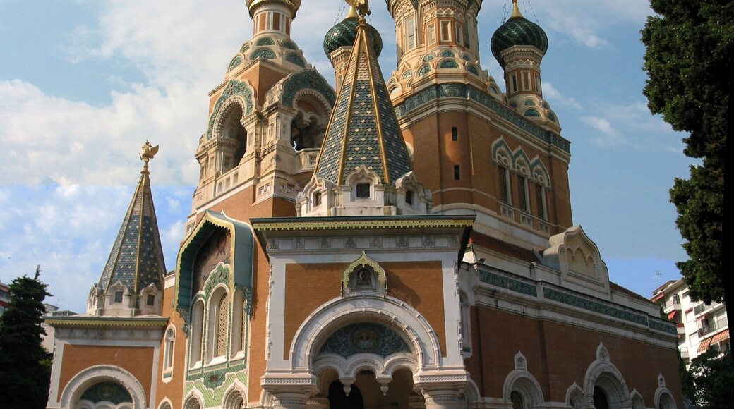 Cathédrale Saint-Nicolas à Nice.