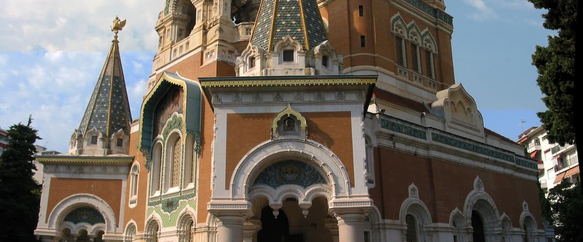 Cathédrale Saint-Nicolas à Nice.
