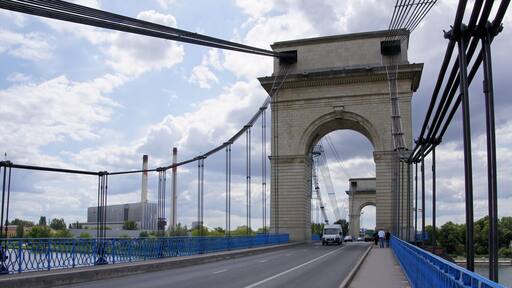 Le pont du port à l'Anglais à Alfortville (94)