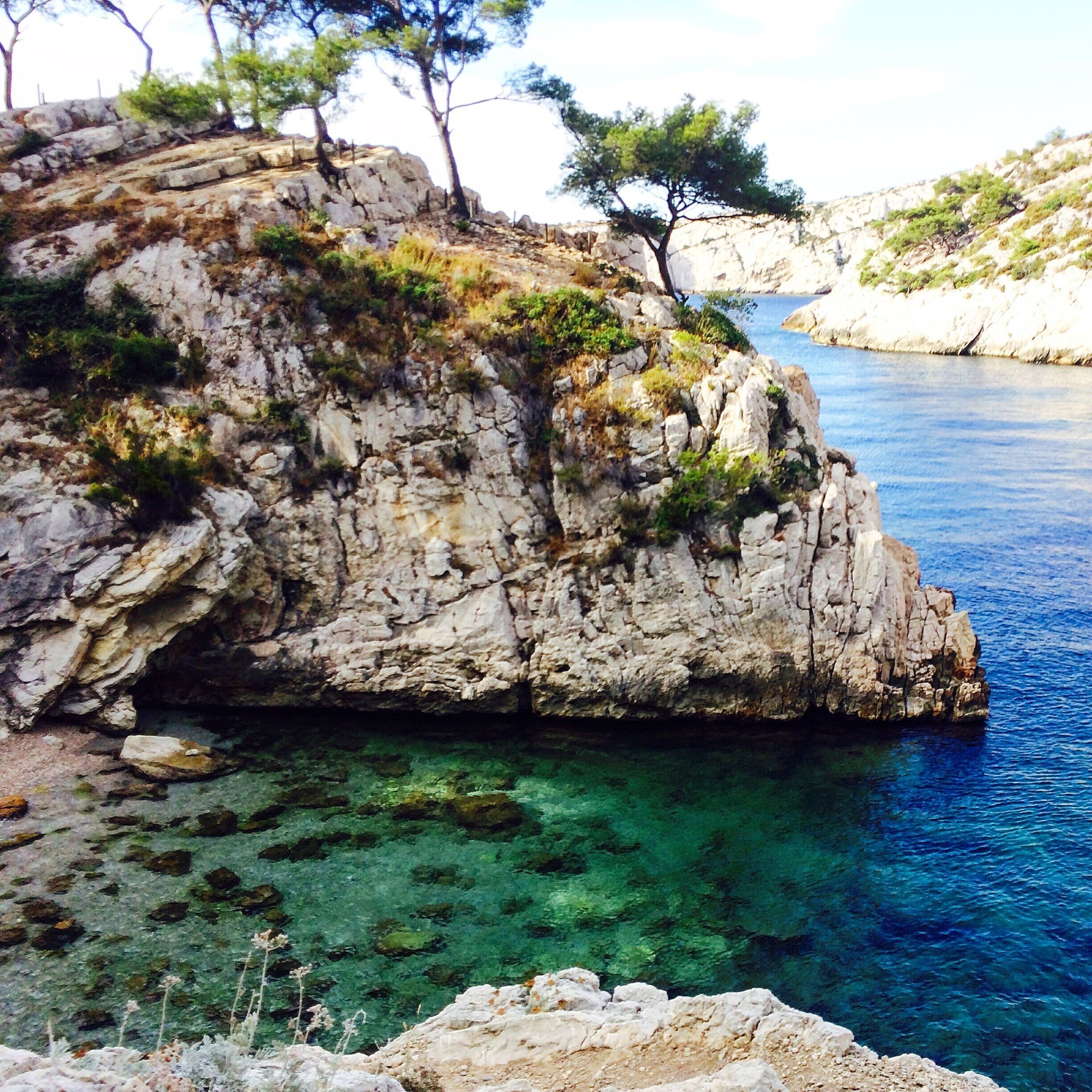 The calanques near marseille, France