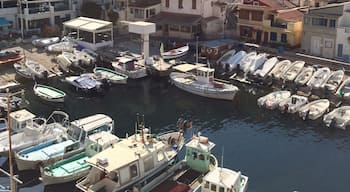The Vallon des Auffes is a little traditional fishing haven in Marseille in the 7th arrondissement of Marseille. It is situated 2.5 km south-west of the Vieux-Port over the corniche Kennedy, between the Catalans beach and Malmousque bay.