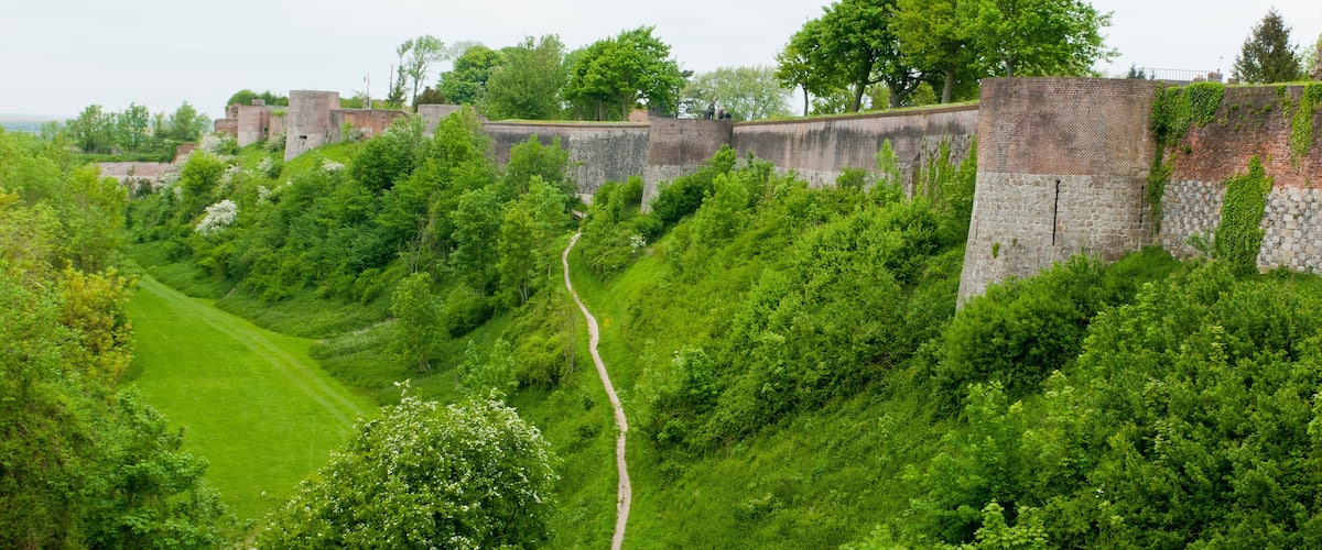 The Vauban fortifications at Montreuil, Northern France