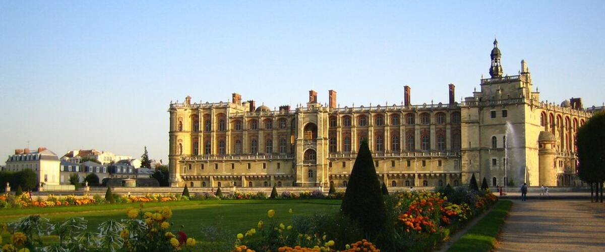 The Château de Saint-Germain-en-Laye, north-western aspect