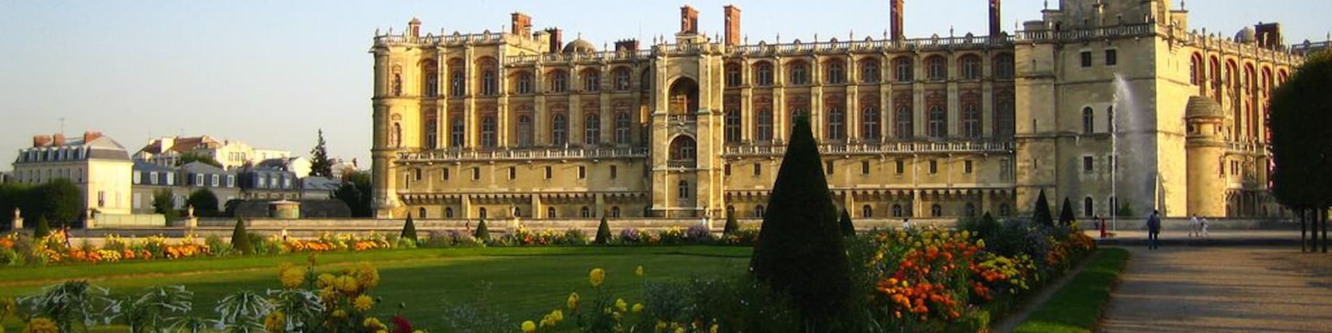 The Château de Saint-Germain-en-Laye, north-western aspect