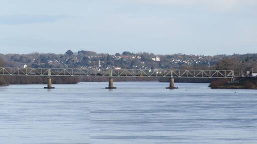 Pont de Thouaré (sud) vu de Boire-Courant