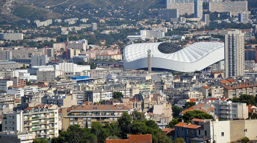 Marseille - Vue du nouveau Stade Velodrome