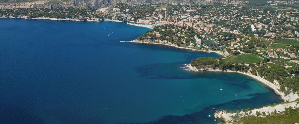Typical Coast of the French riviera, Cassis