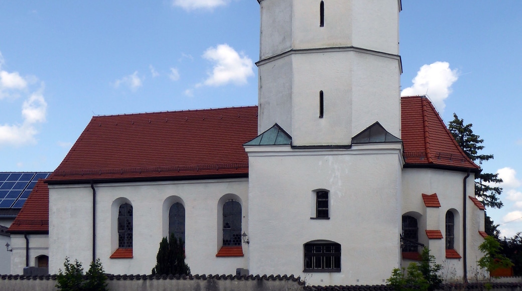 This is a picture of the Bavarian Baudenkmal (cultural heritage monument) with the ID