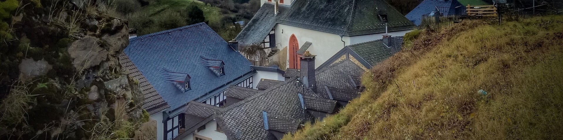 Kronenburg,a beautiful small village in the Eifel,Germany