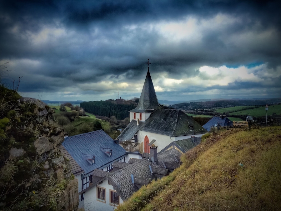 Kronenburg,a beautiful small village in the Eifel,Germany