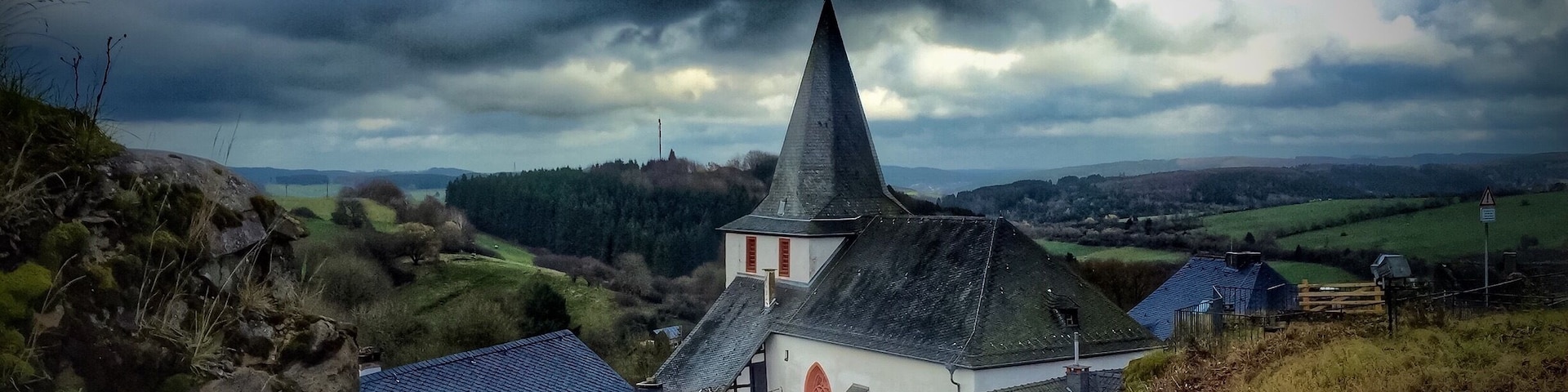 Kronenburg,a beautiful small village in the Eifel,Germany