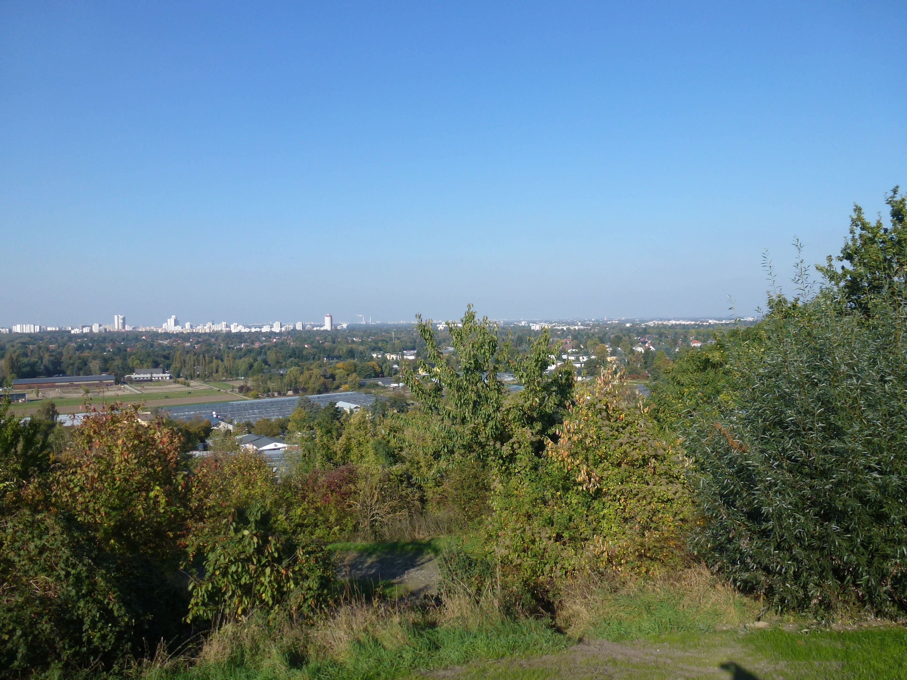 Berlin-Rudow Dörferblick Blick Richtung Gropiusstadt