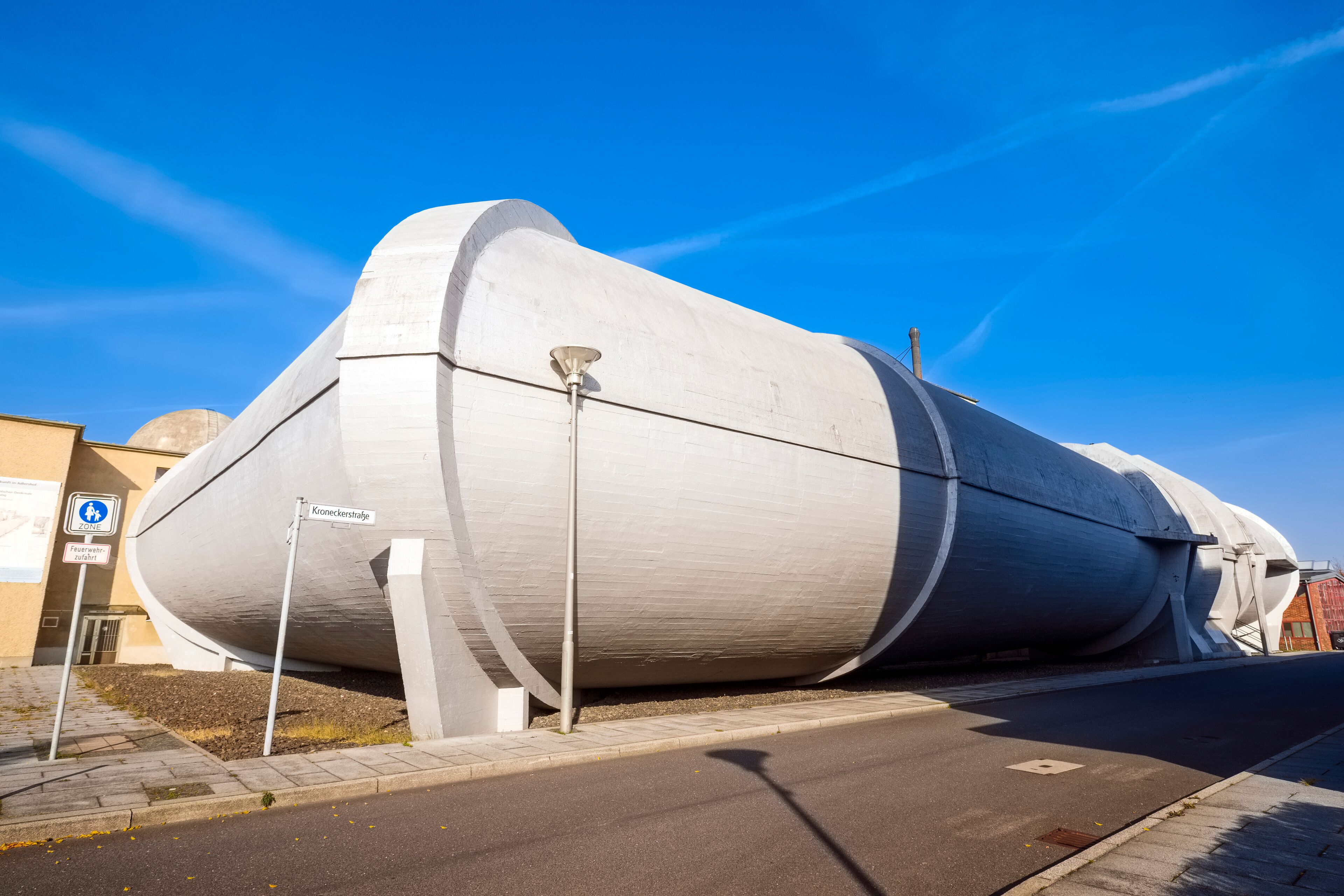 Grosser Windkanal, Aerodynamischer Park, Berlin-Adlershof, Deutschland