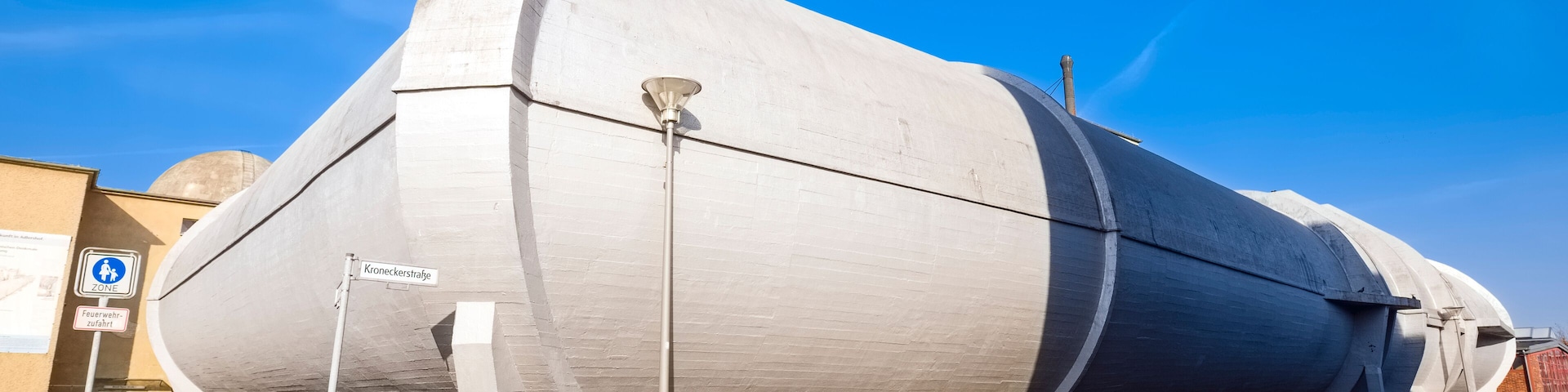 Grosser Windkanal, Aerodynamischer Park, Berlin-Adlershof, Deutschland