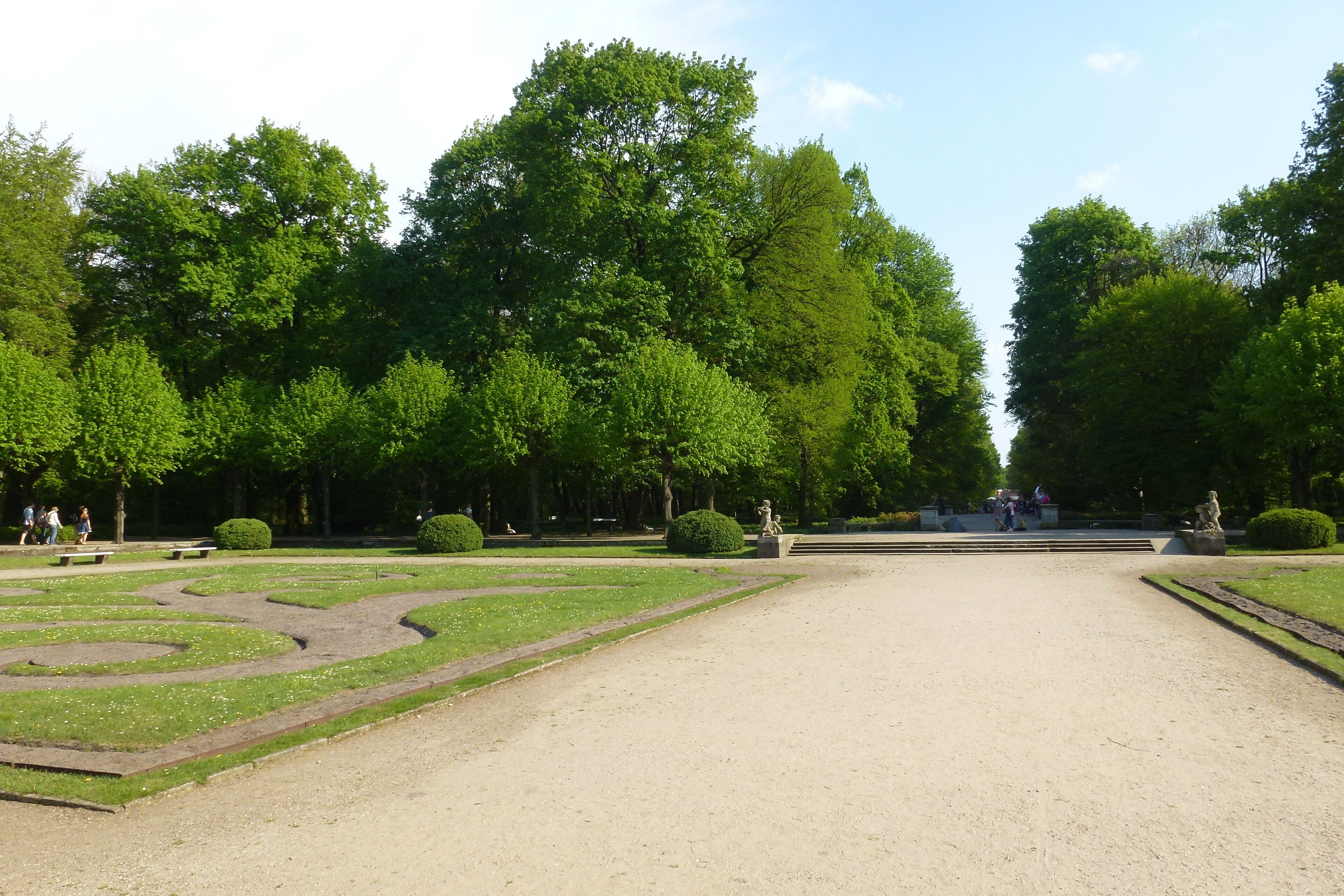 Schloss Panoramic view, Tierpark, Berlin