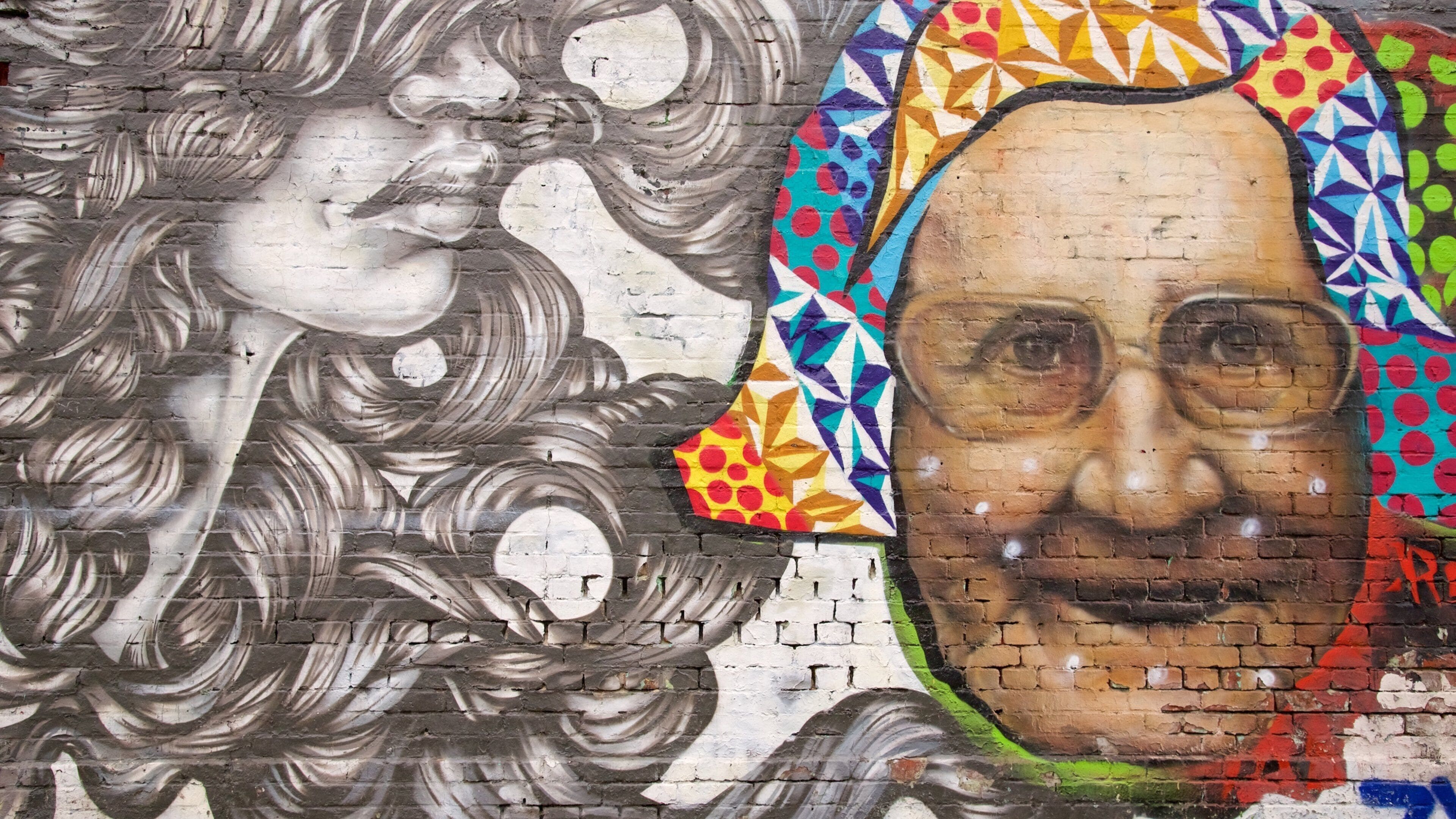 Friedrichshain toont kunst in de open lucht