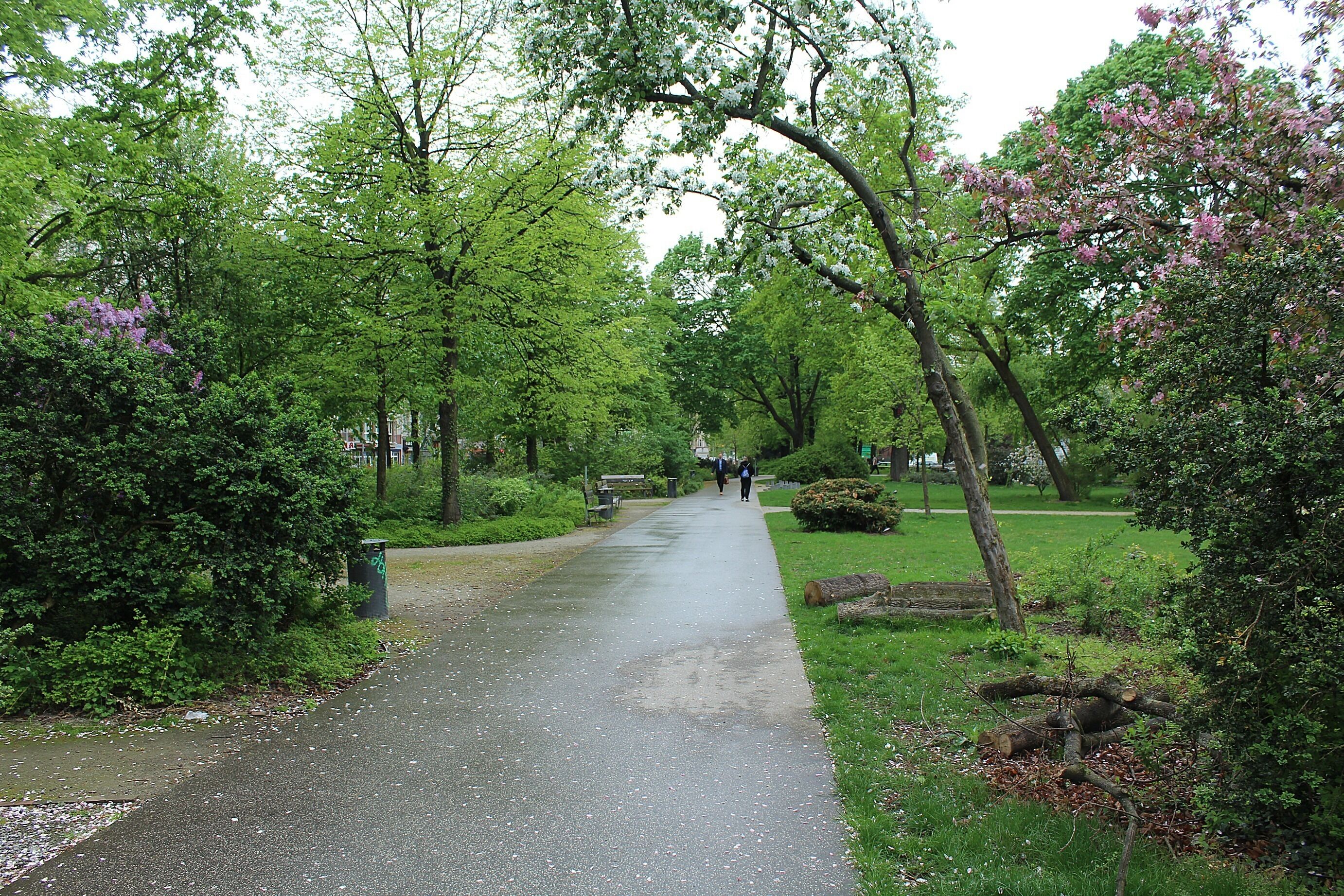 Berlin-Moabit, the park "Kleiner Tiergarten"