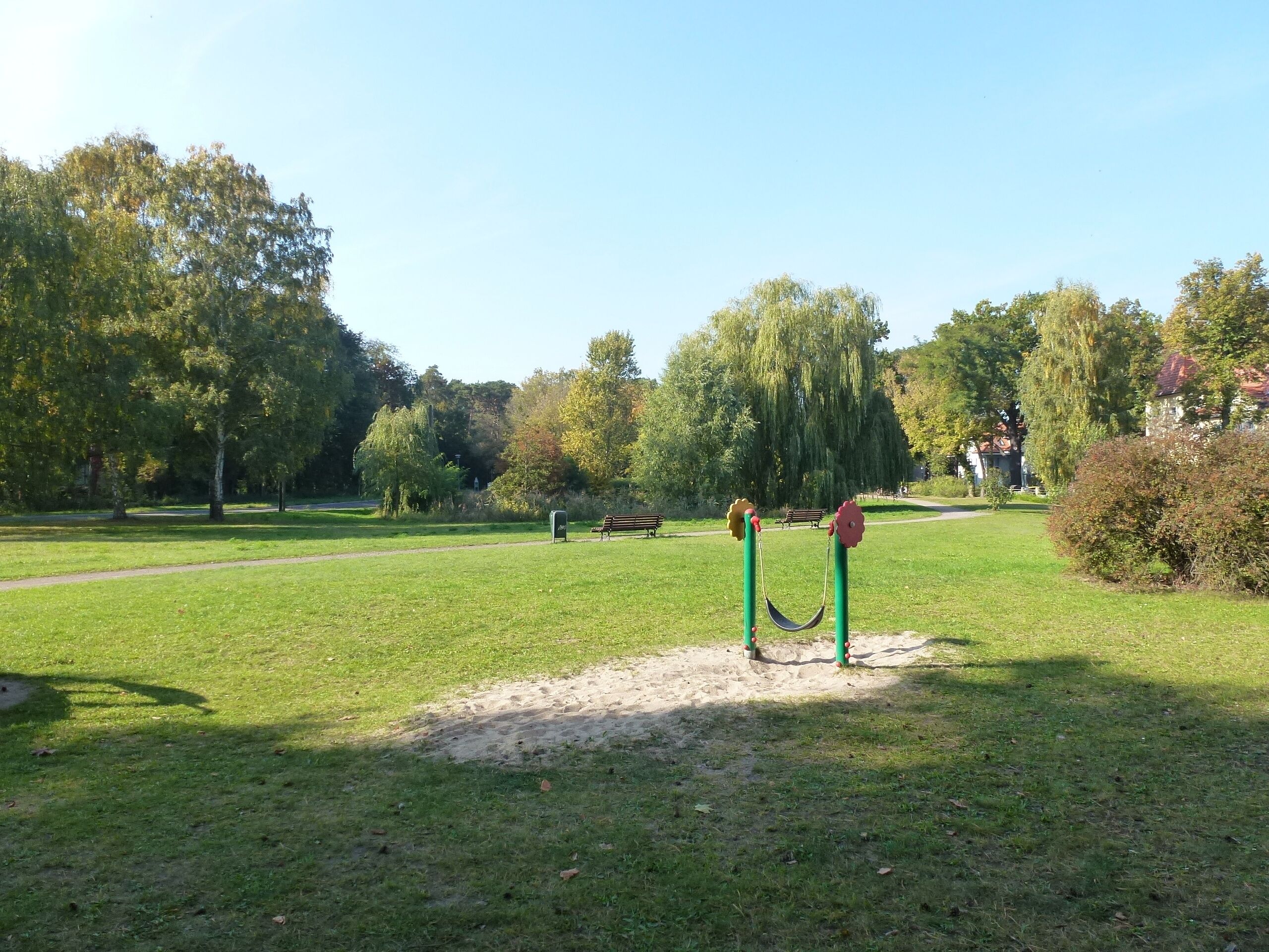 Berlin-Schmöckwitz Rehfeldtstraße Grünanlage