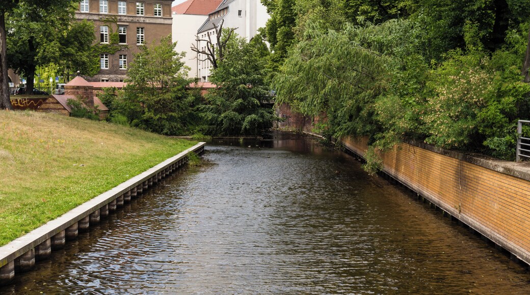 Mühlengraben, Teil der ehemaligen Festung Spandau in Berlin.