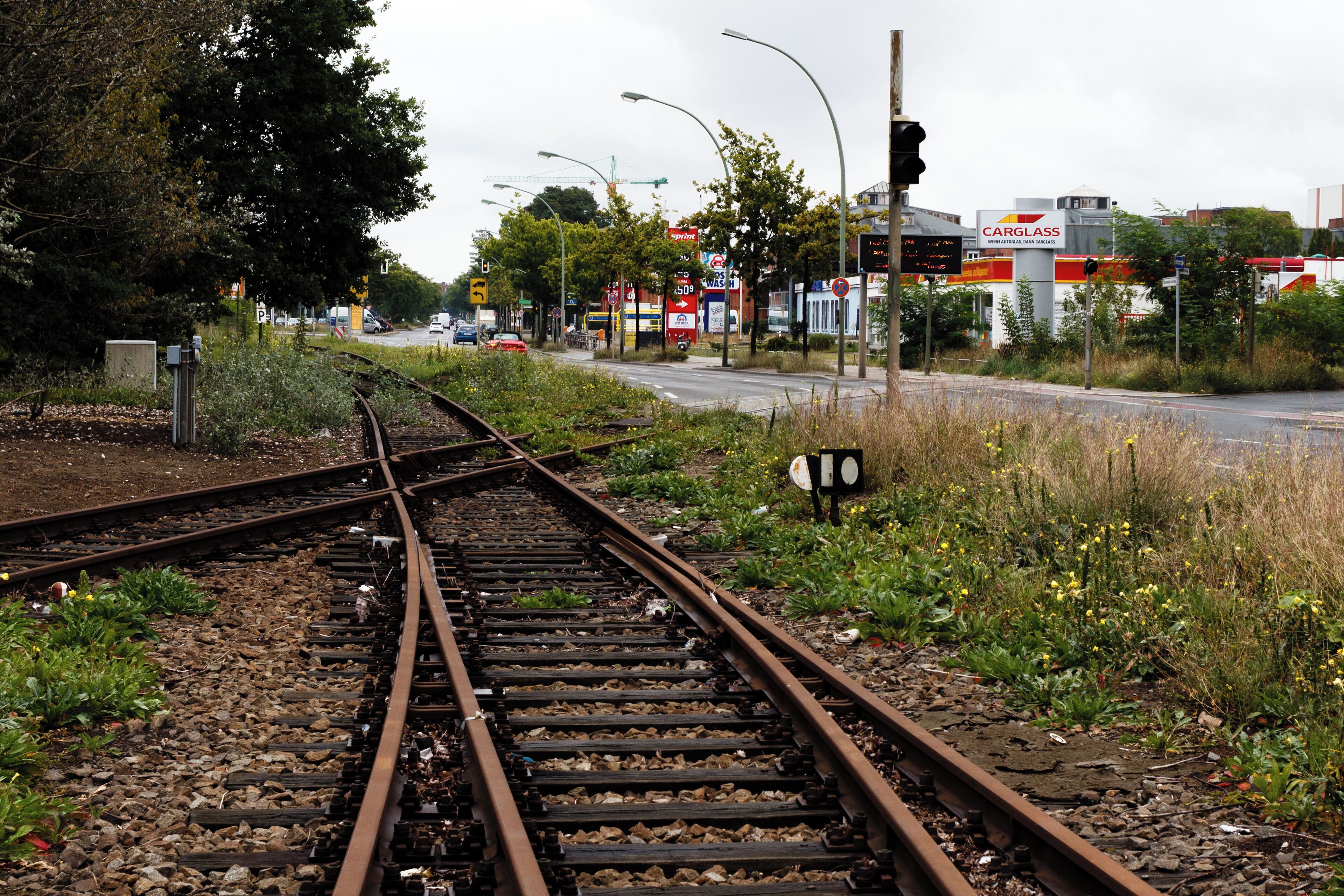 Bahnhof Berlin Nonnendammallee, östliche Ausfahrt