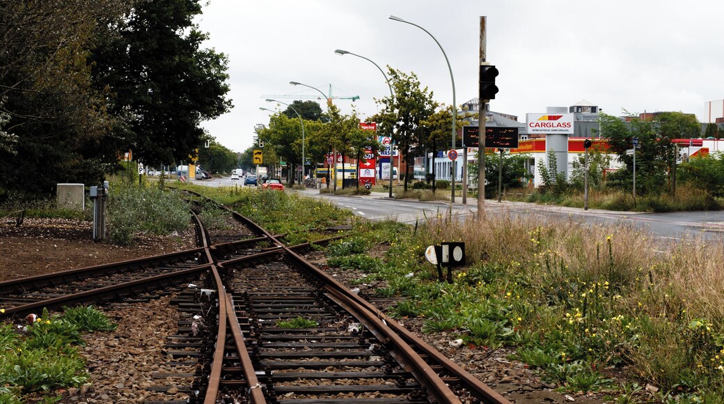 Bahnhof Berlin Nonnendammallee, östliche Ausfahrt